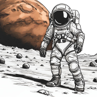 High Quality Mars PNG Image with Transparent Background   Free Download