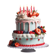 High Quality Transparent Background Cake PNG for Your Designs