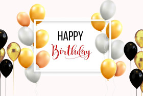 Premium SVG | Celebrate with Style | Find the Perfect Happy Birthday Poster Banner Image