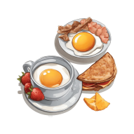 Start Your Day Right, Free Transparent Breakfast PNG Images to Enhance Your Designs