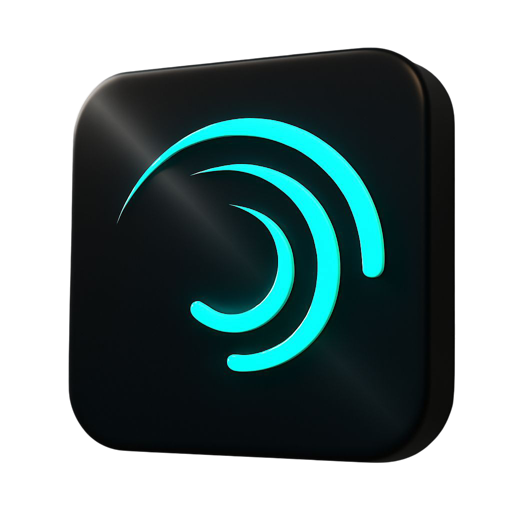 Alight motion 3d logo Alight motion 3d logo premium asset