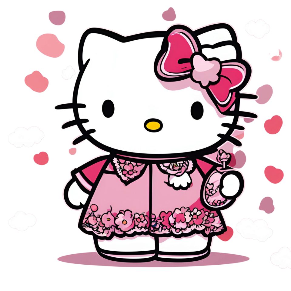 Cute hello kitty wallpaper in png format free to download for your devices background