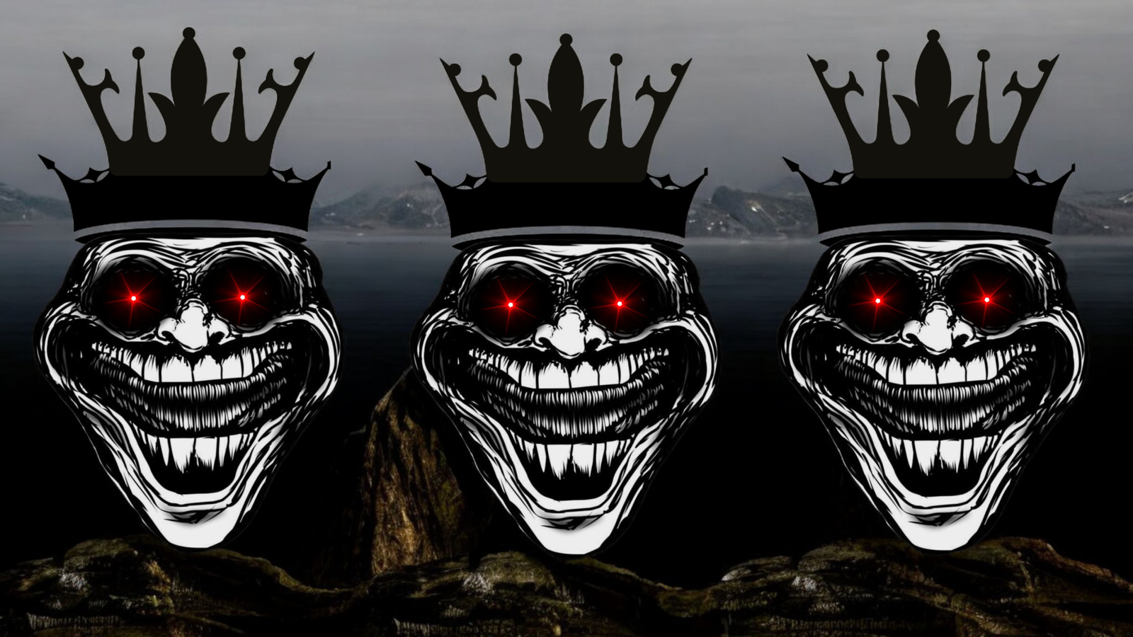 Dark evil king face desktop wallpaper free download