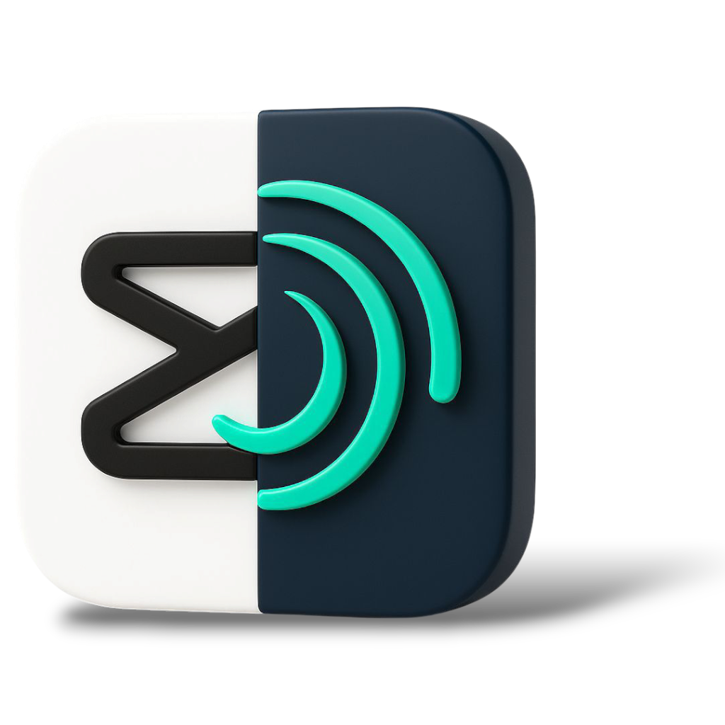 Alight motion 3d logo modern icon premium asset