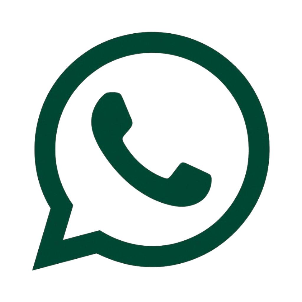 Dark green whatsapp logo png premium asset