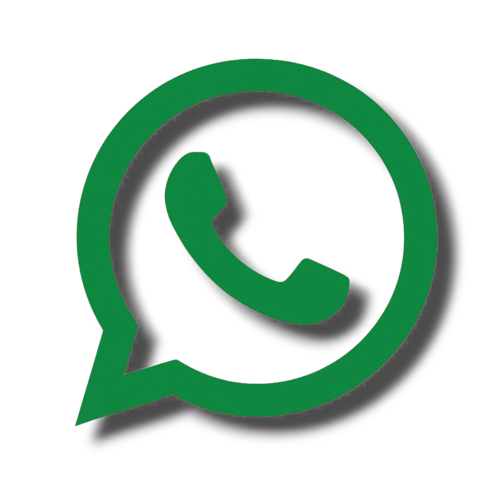 Green whatsapp logo png premium asset