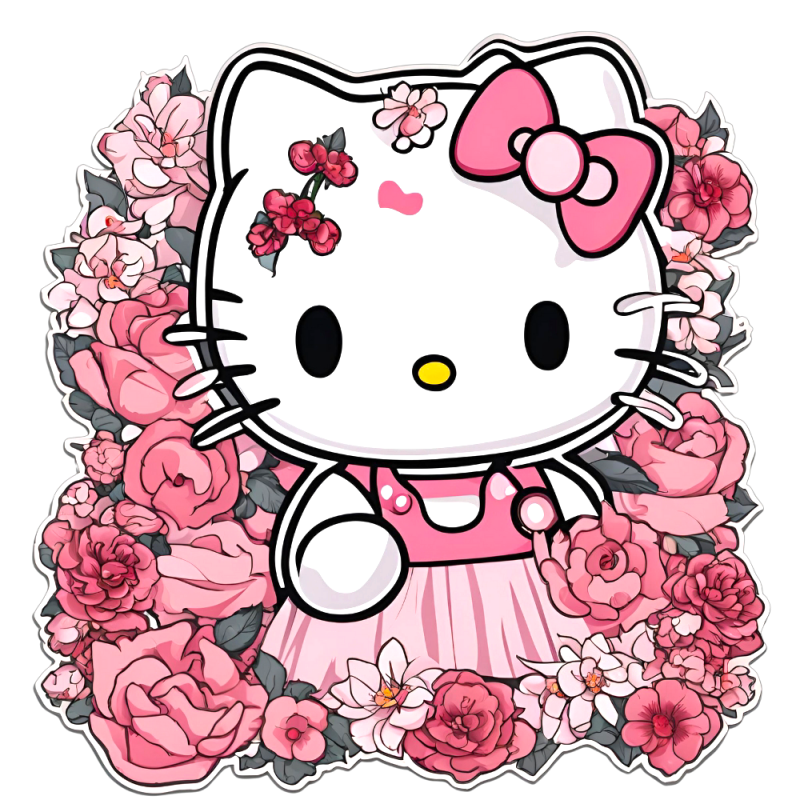 Hello kitty svgs