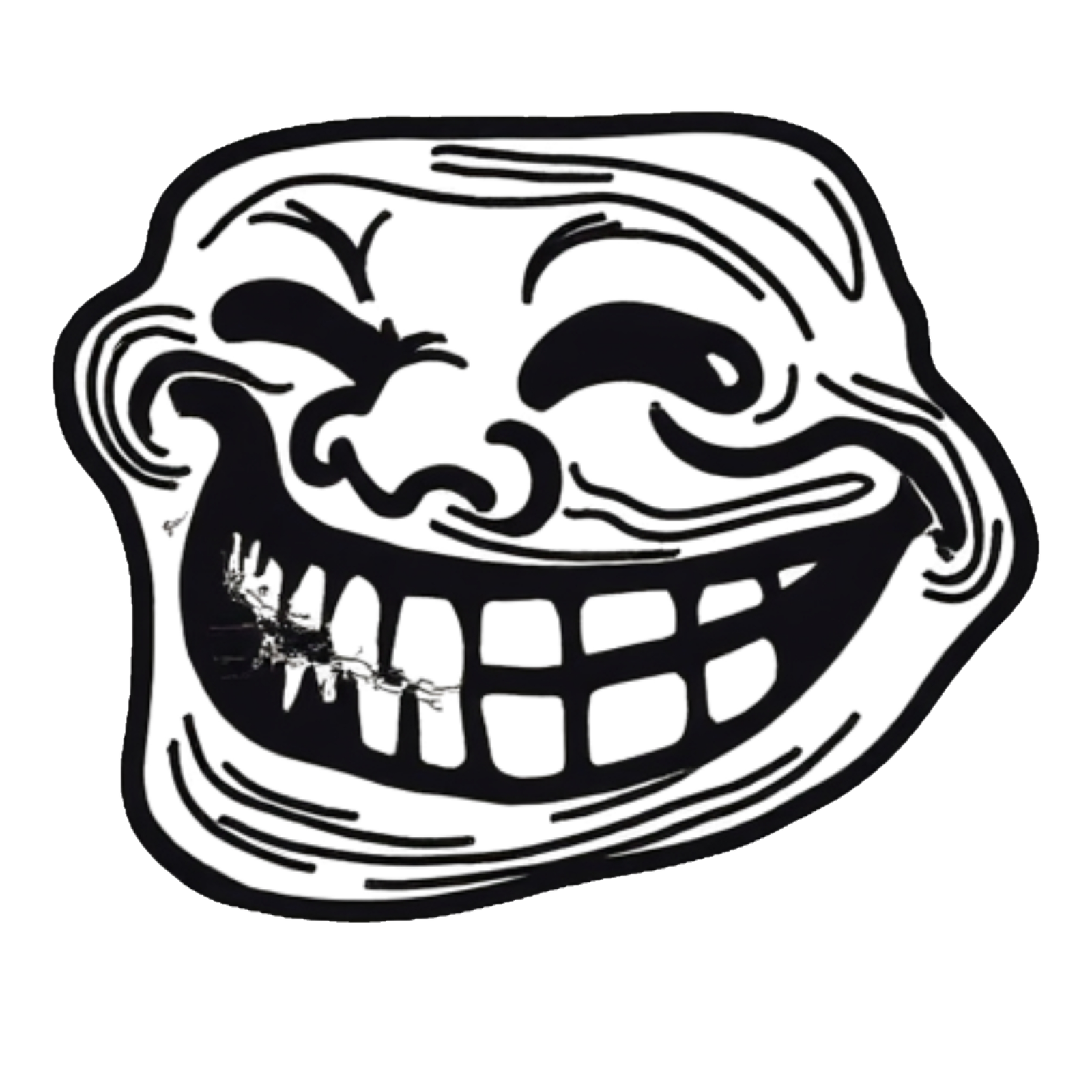 Troll face png image download