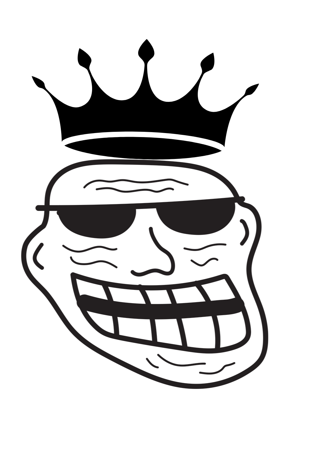 Troll face png scary troll face png troll face png scary troll face png transparent