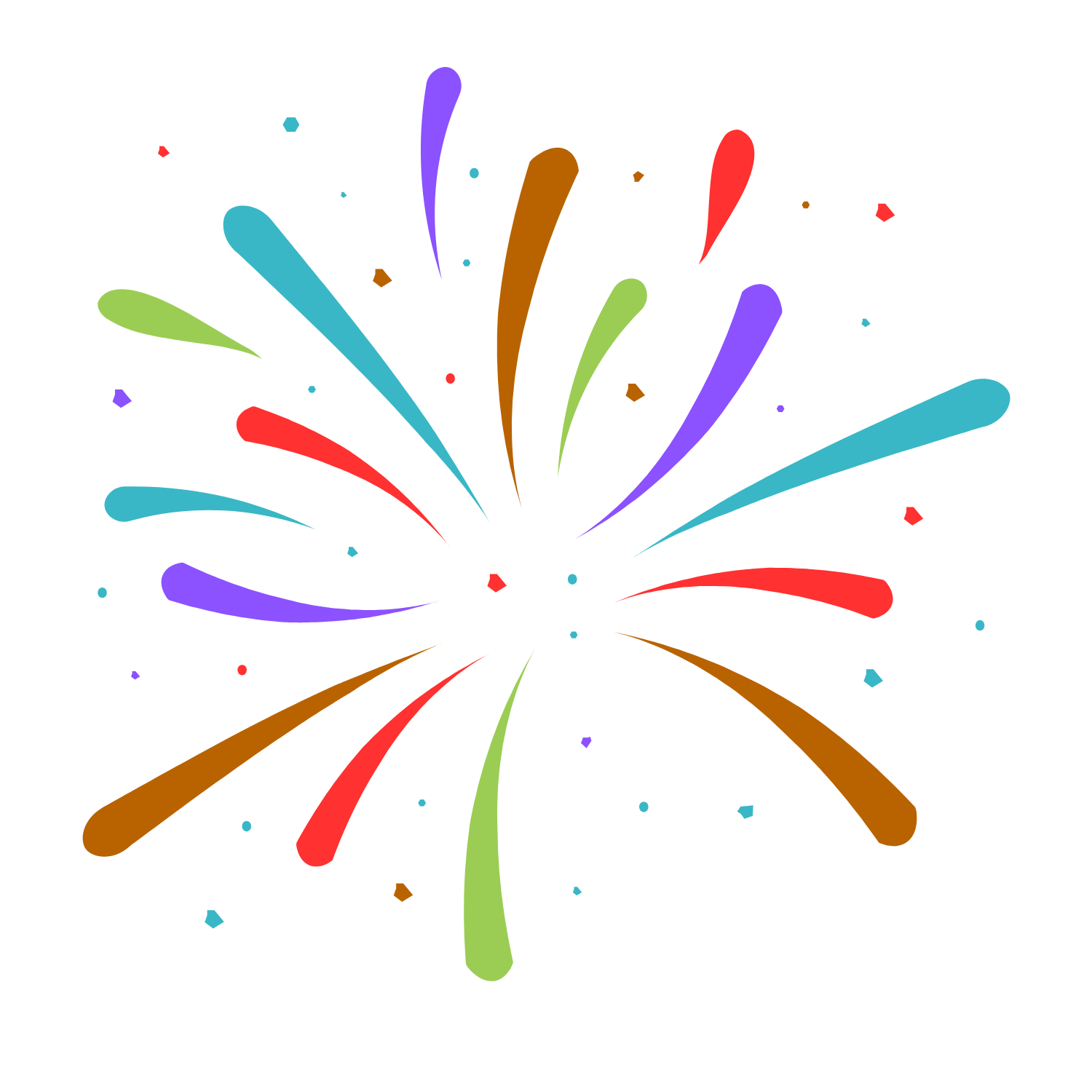 Blue and pink holi powder smoke png