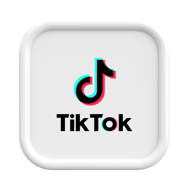 3D Tiktok Logo Download HD