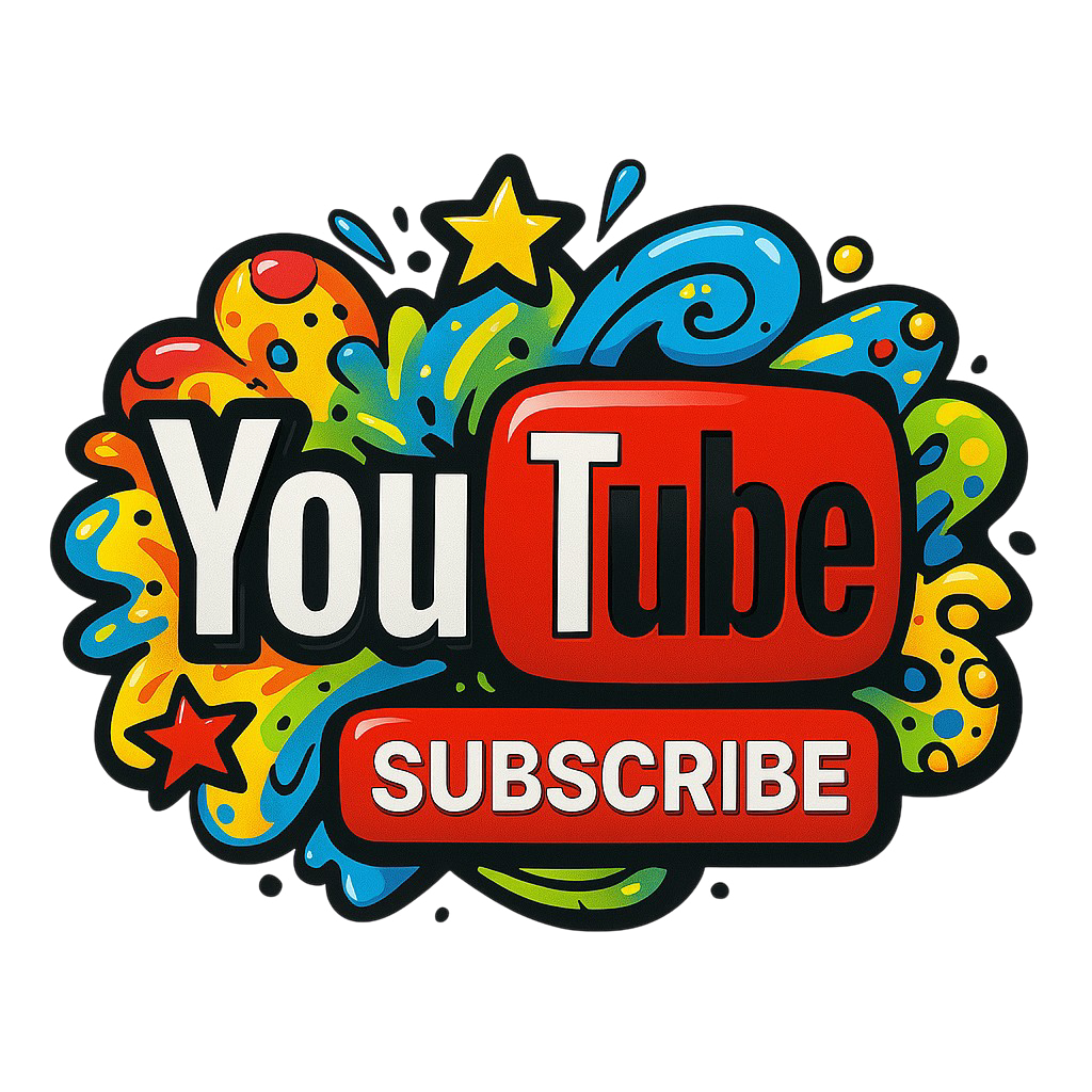 YouTube 3D Logo Png Transparent