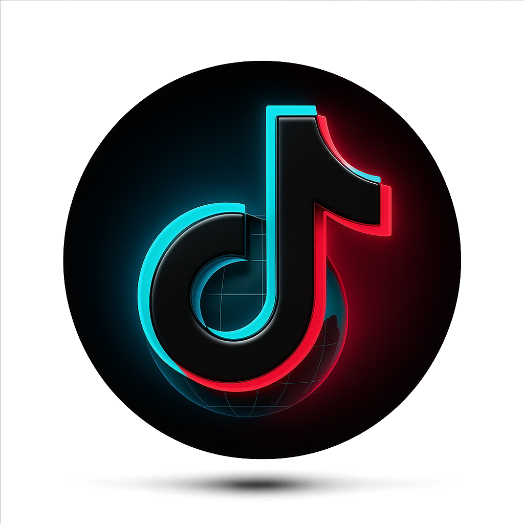 Black Tiktok Logo Transparent