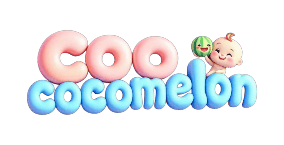 Cocomelon logo baby clipart