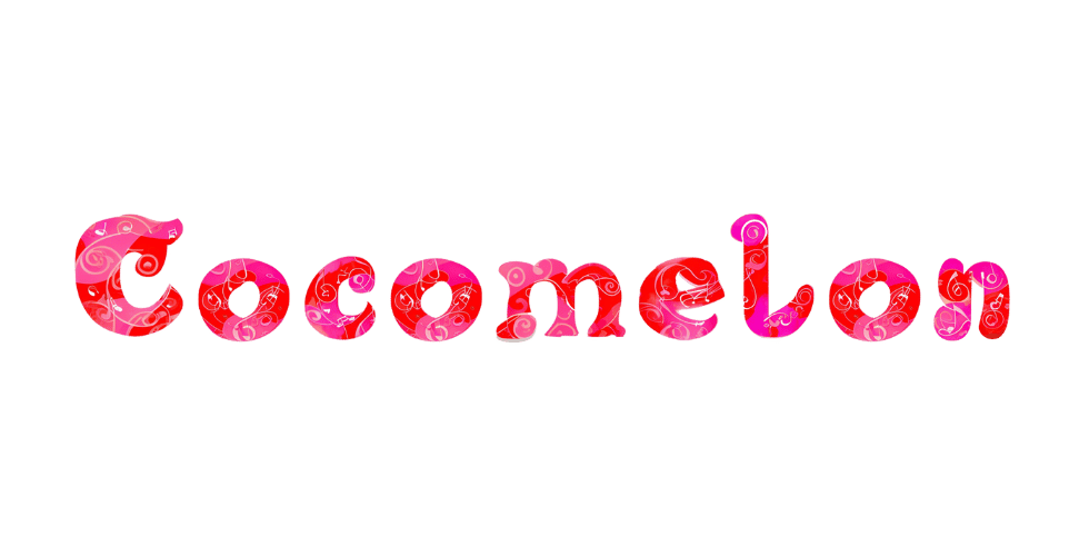 Cocomelon logo floral transparent