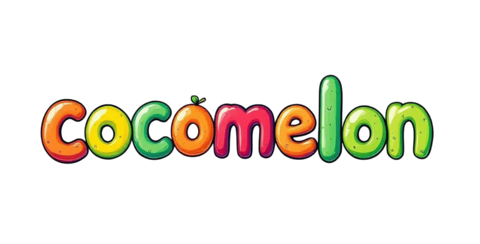 Cocomelon logo text transparent