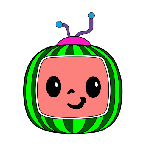 Cocomelon mascot face clipart 4 Cocomelon mascot face clipart