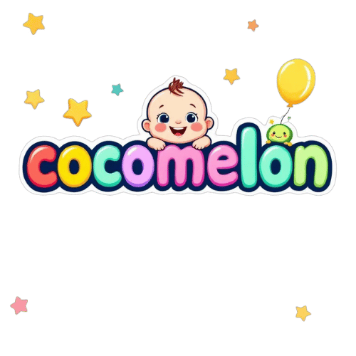 Cocomelon text logo png