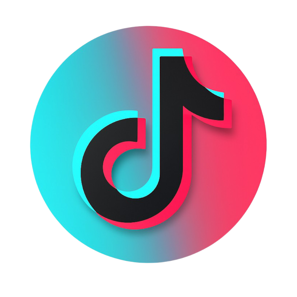 Pink Tiktok Logo HD