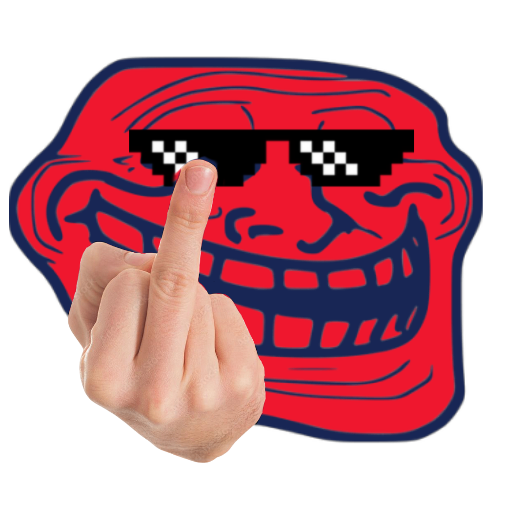 Troll face png transparent background free png