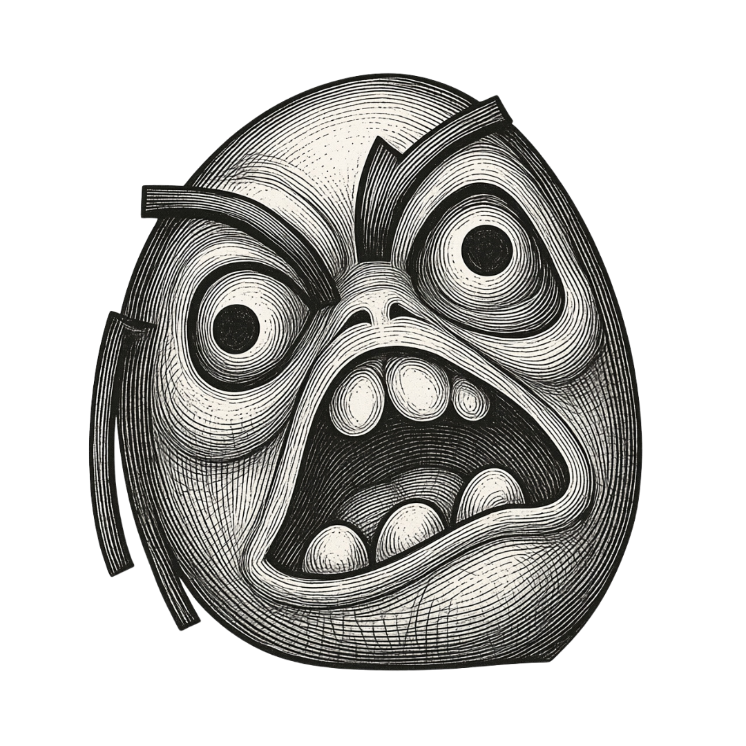 Troll Face Scary Download, Troll Face Sticker Download PNG