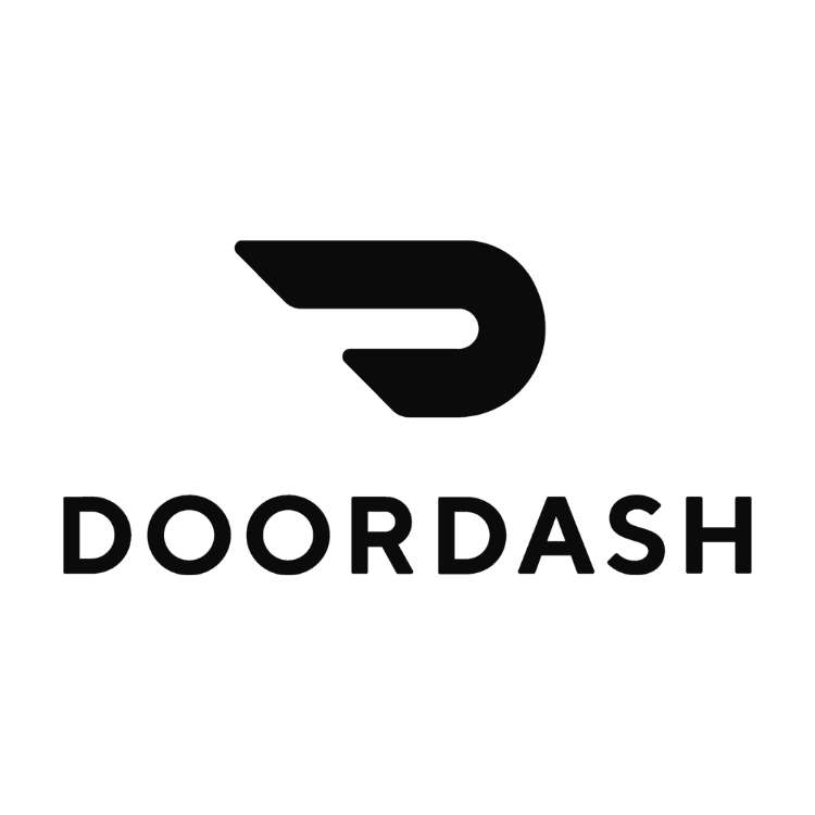 Doordash Black Logo PNG
