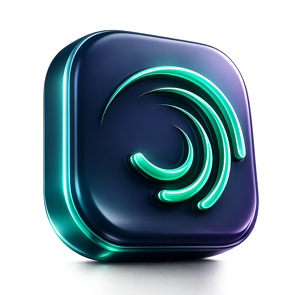 3d Alight Motion Logo Transparent Background HD