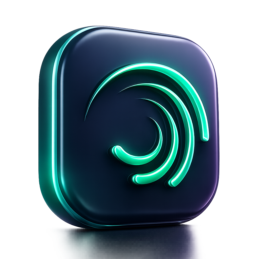 Alight Motion 3d Logo Transparent Background PNG