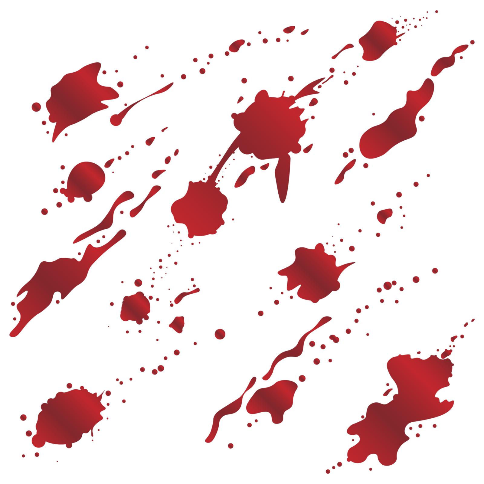 Blood Splatter Clipart Transparent PNG