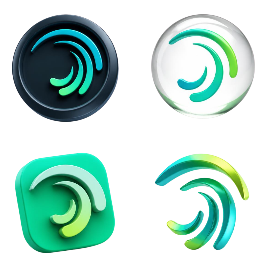 Alight Motion 3D Logo Designs PNG – Free Download