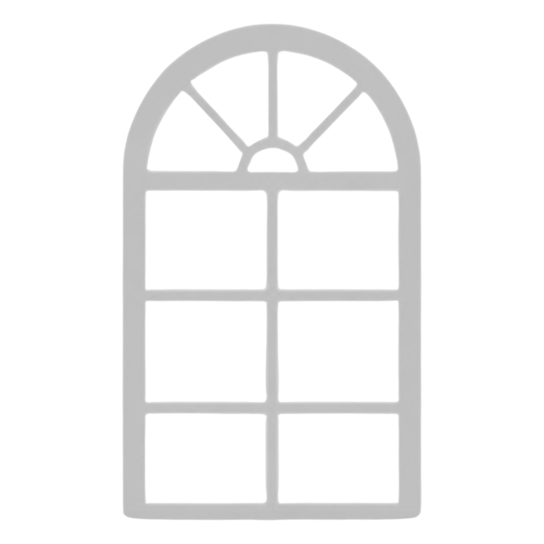 Arched Window Shadow Background