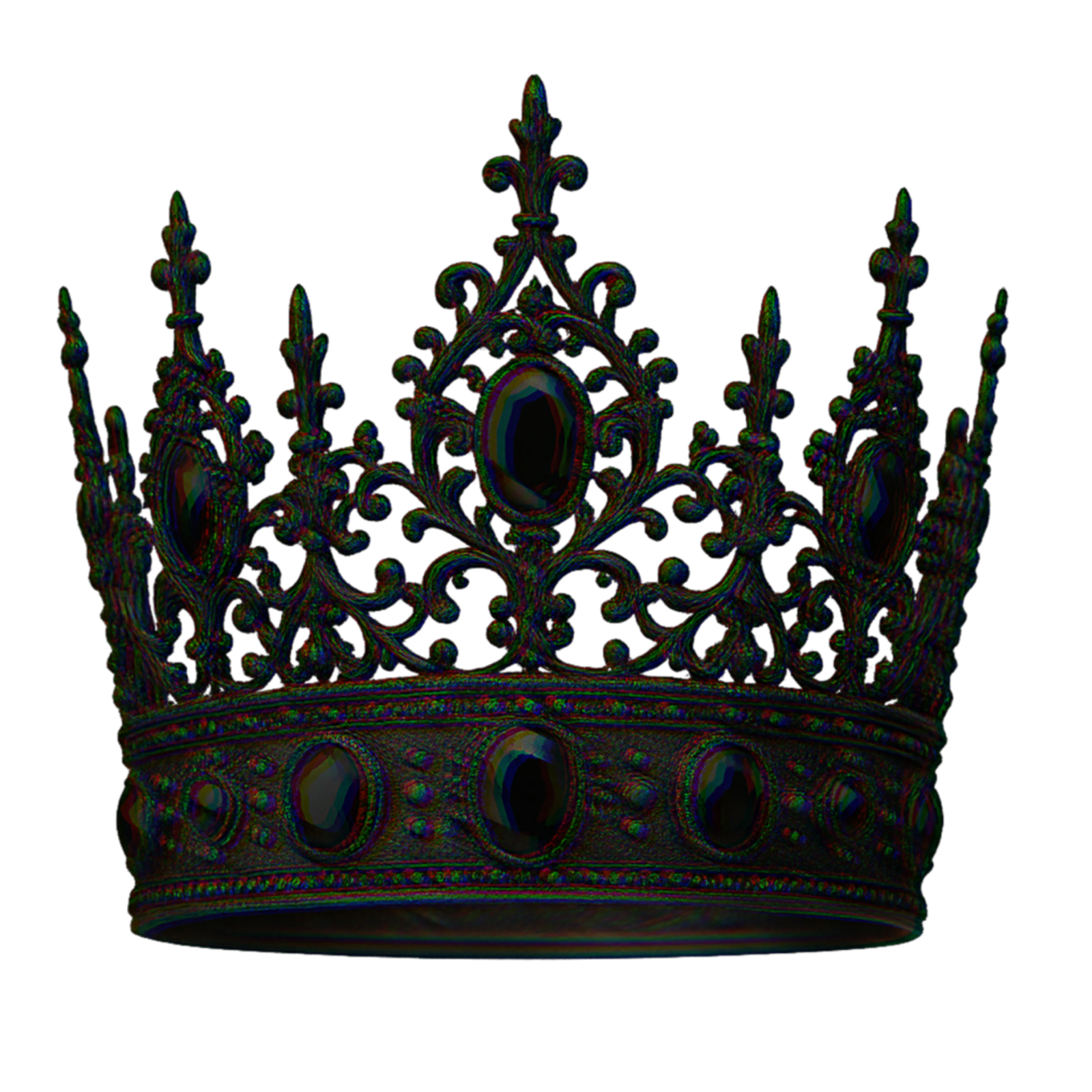 Black Crown PNG – Free Download