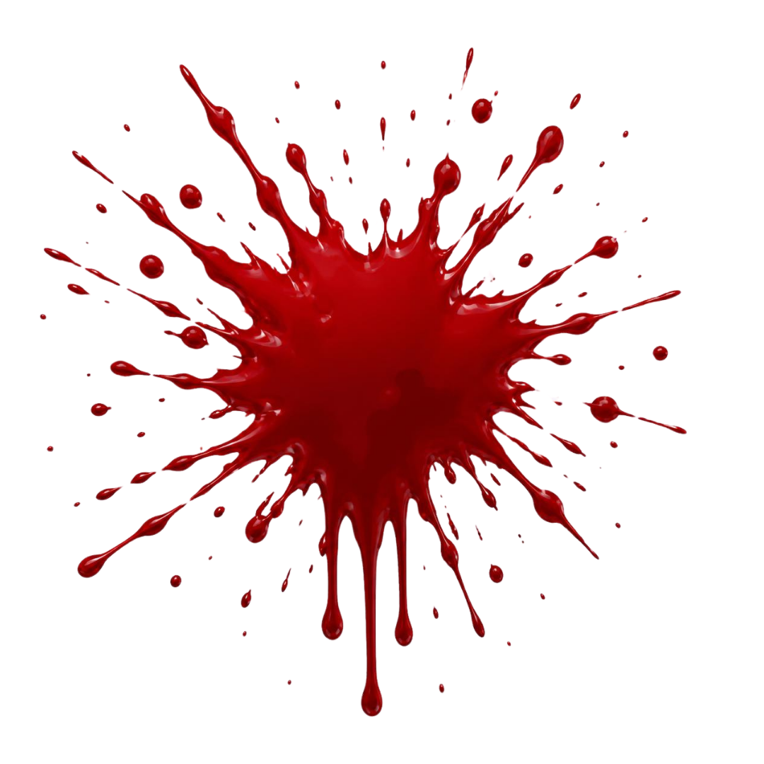 Blood splatter clipart – Free Download