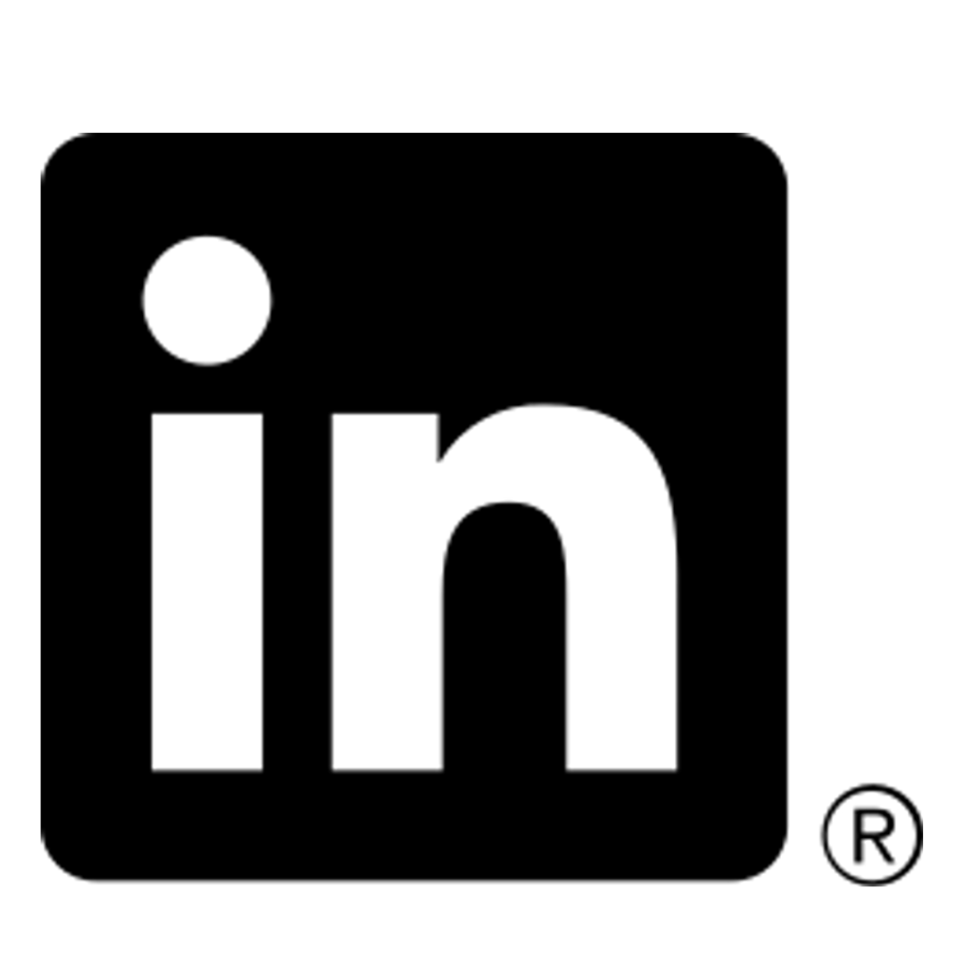 Linkedin black logo png – Free Download