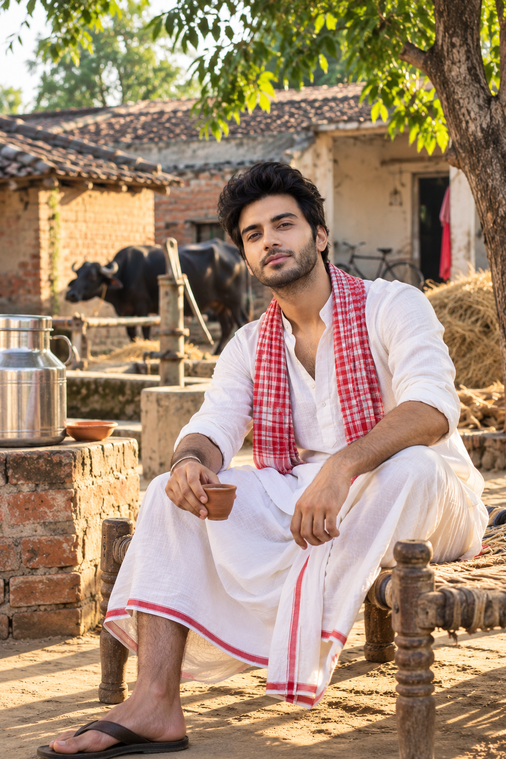 Bihari Style AI Photo Prompt: Gaon Wali Desi Look Photo Kaise Banaye