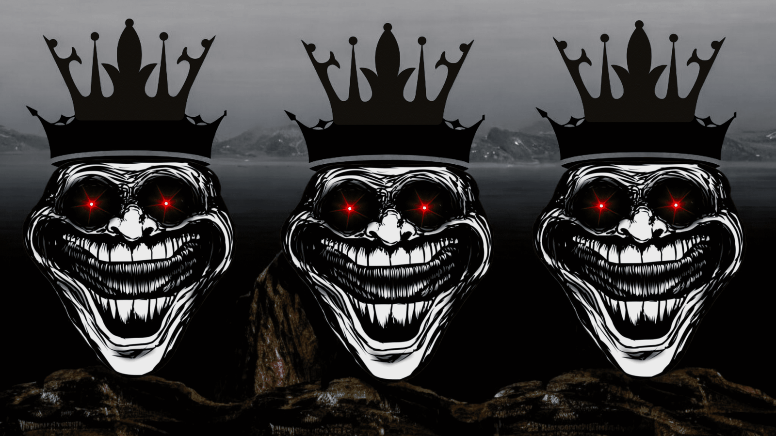 Dark evil king face desktop wallpaper free download
