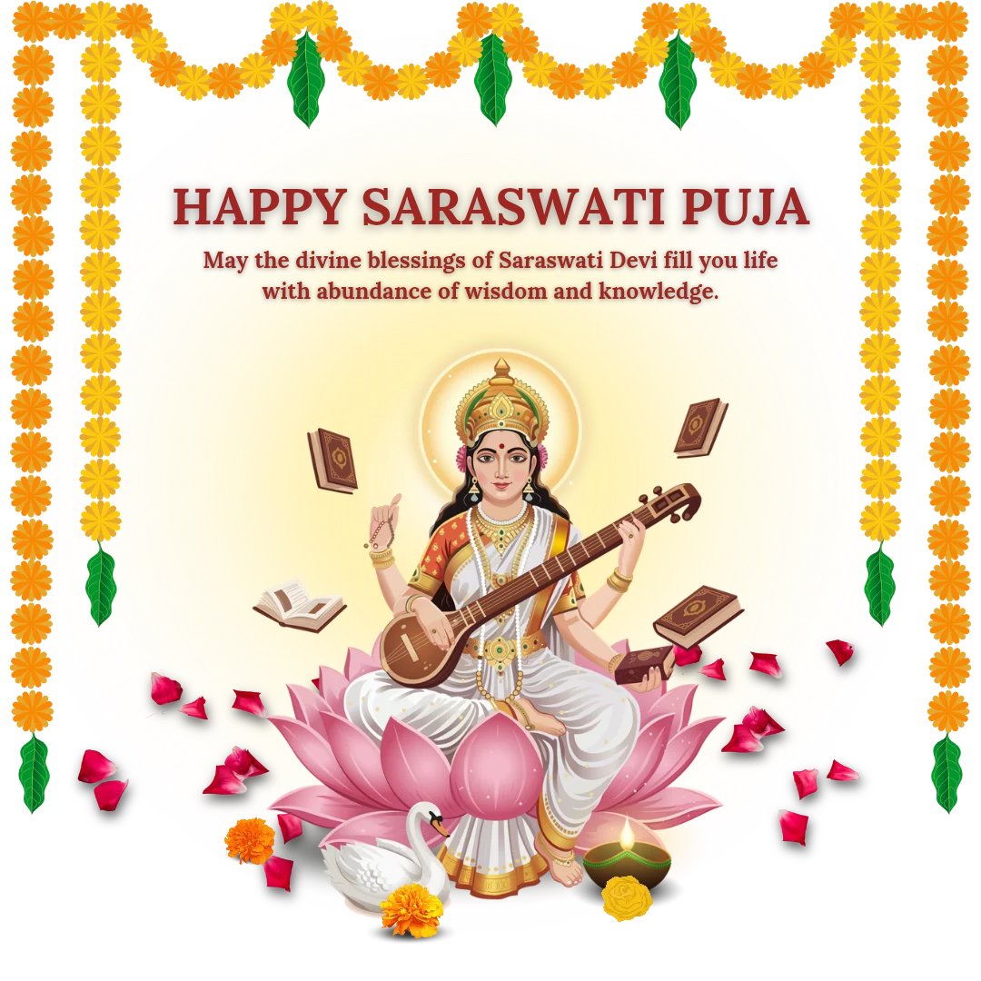 Saraswati Puja image download