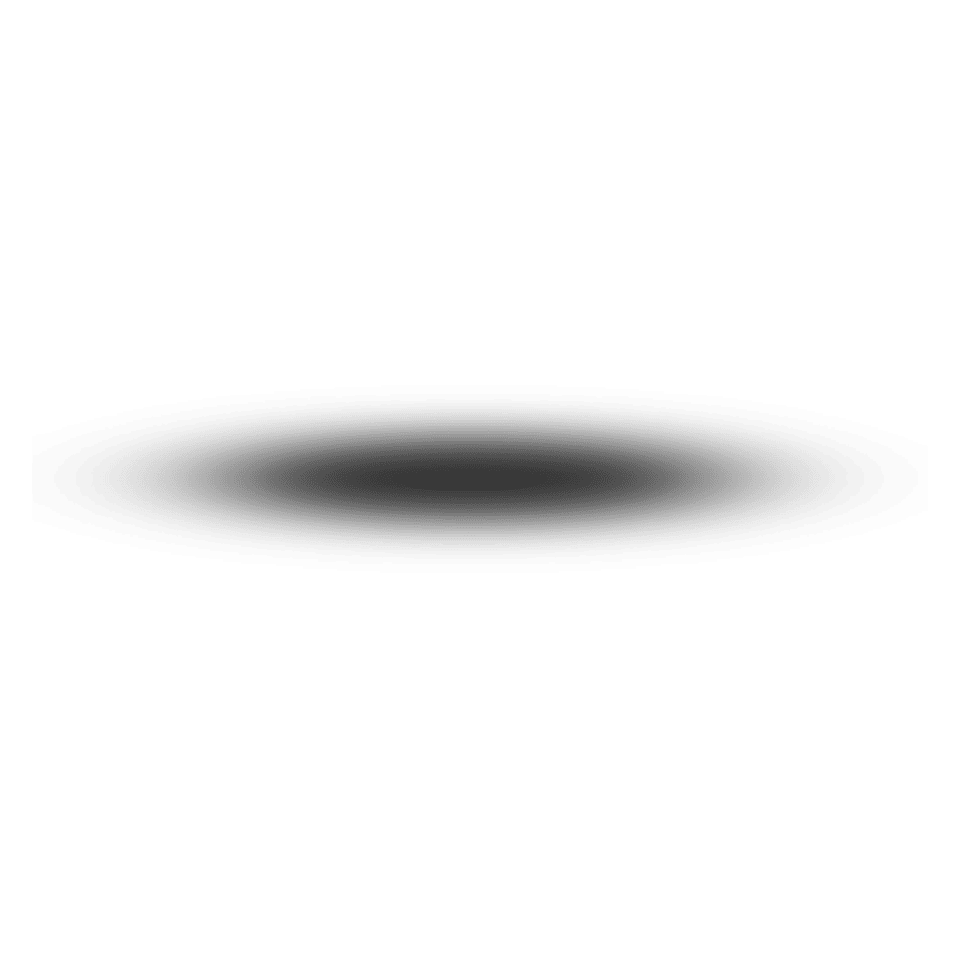 Soft realistic base shadow png