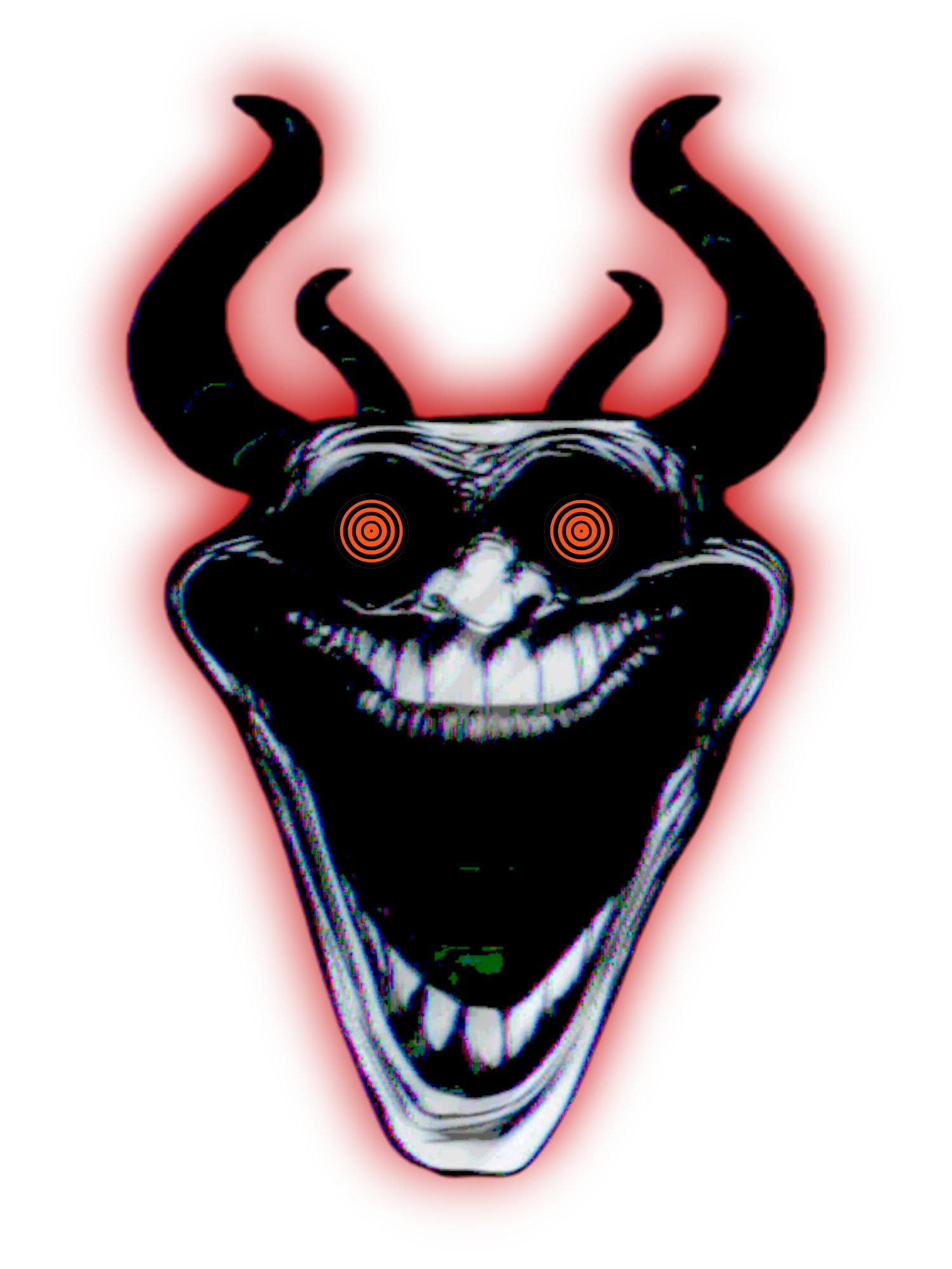 Troll Face PNG Transparent Background Image