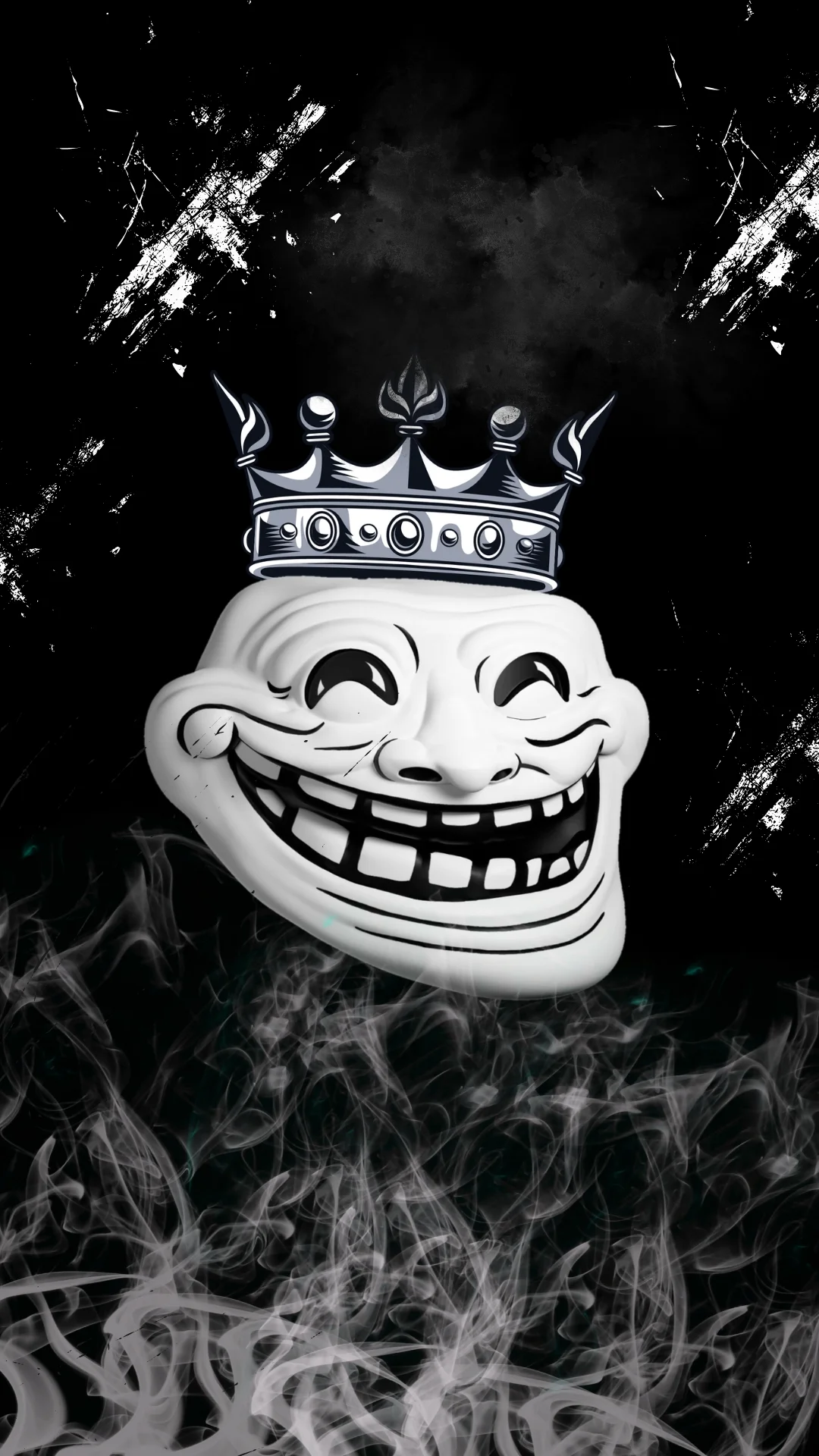 Unleash Your Funny Side with Exclusive Troll Face Wallpaper for Your Phone