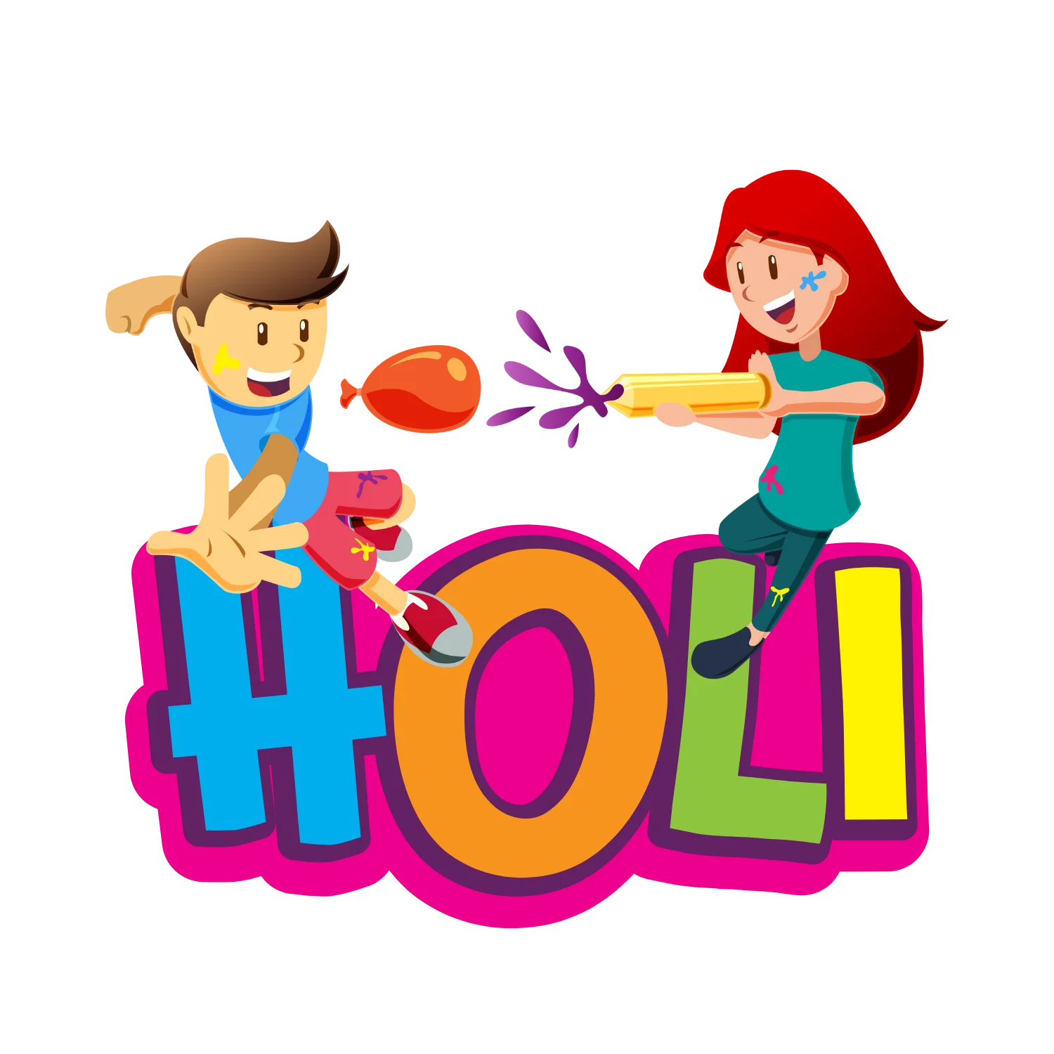 Happy Holi PNG images