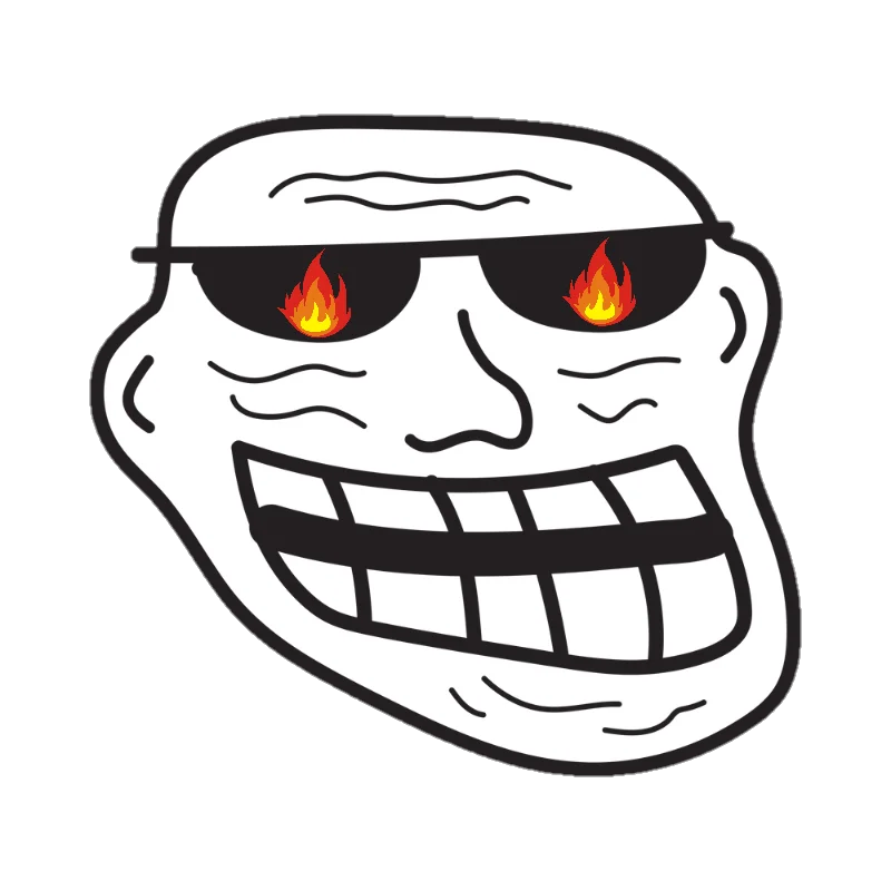 Troll Face PNG Free Download