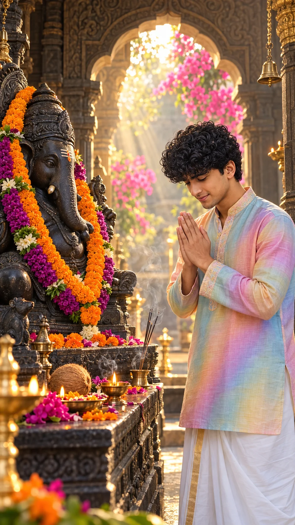 lord ganesha blessings prompt