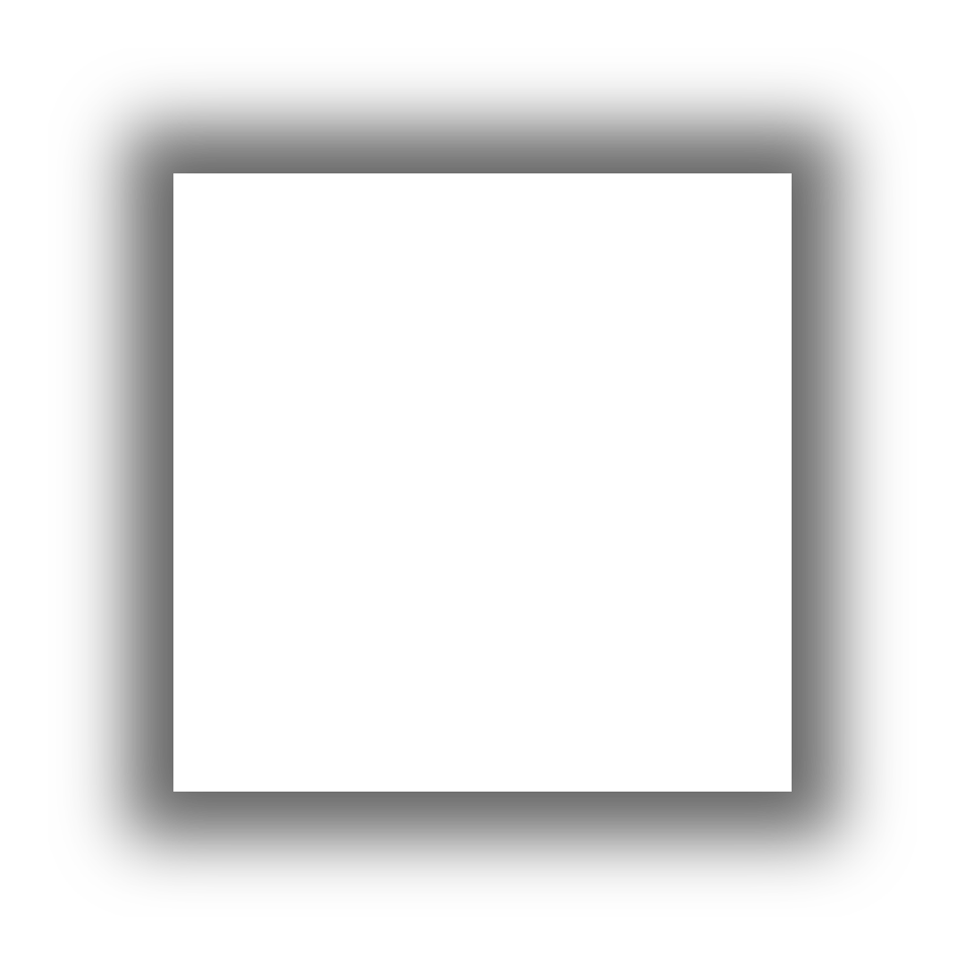 Black shadow frame PNG clipart on transparent background.