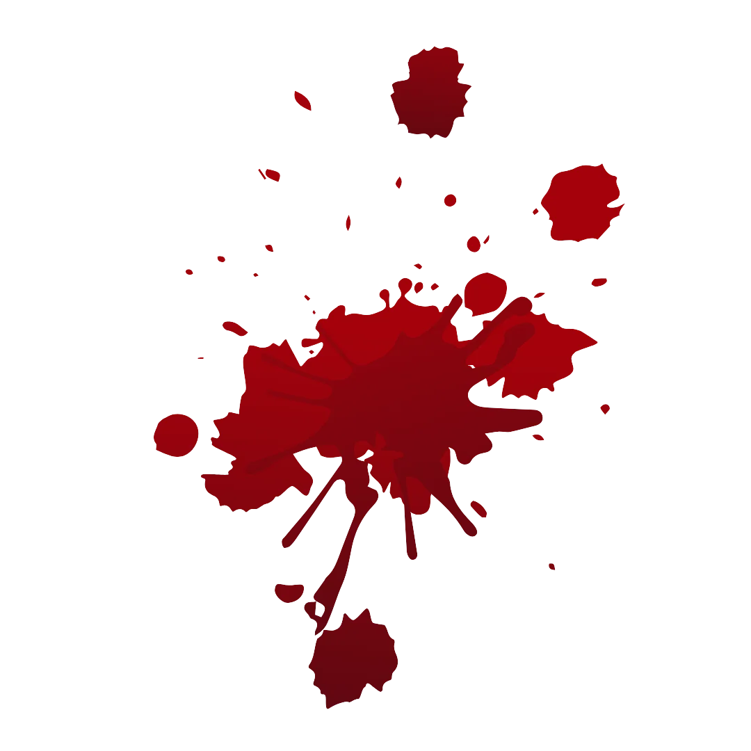 Blood splatter png transparent background – Free Download