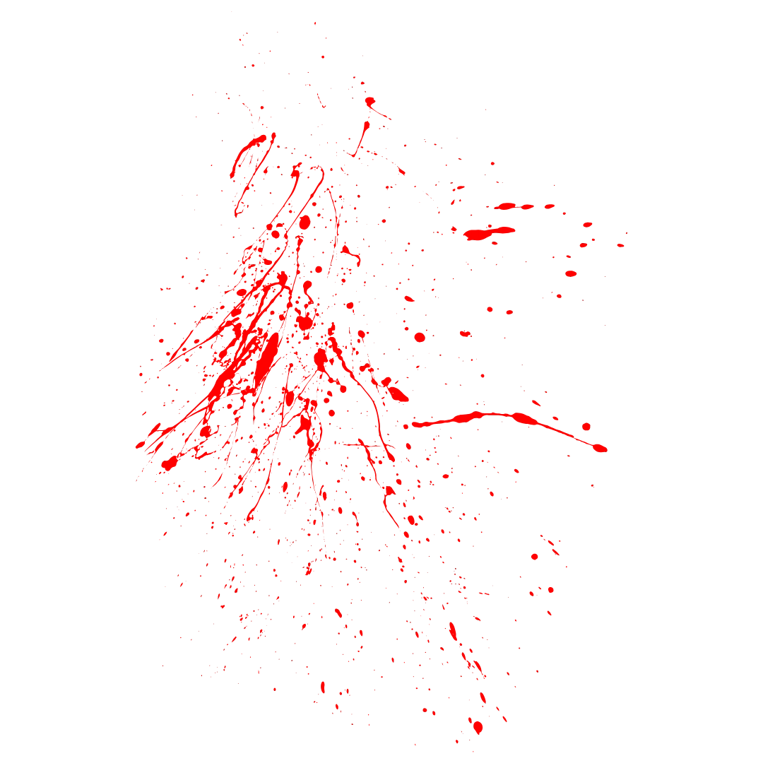 Blood splatter png transparent – Free Download