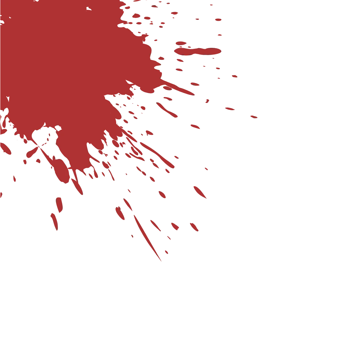 Blood splatter transparent background – Free Download