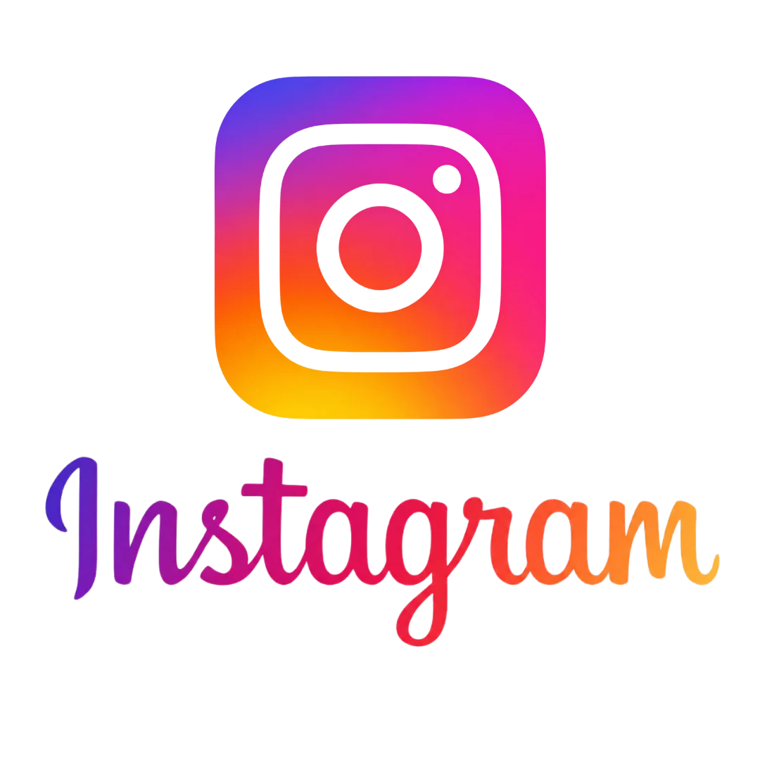 Transparent PNG of the Instagram logo for easy use and editing.