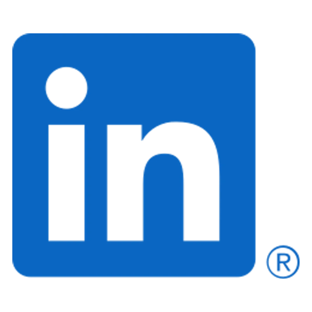 Transparent PNG of Linked in logos for branding use.